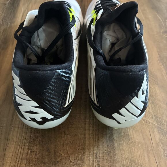 Nike Vapor Carbon Elite 2014 TD Size 14 Football Cleats White Black 631425-100 main image 7